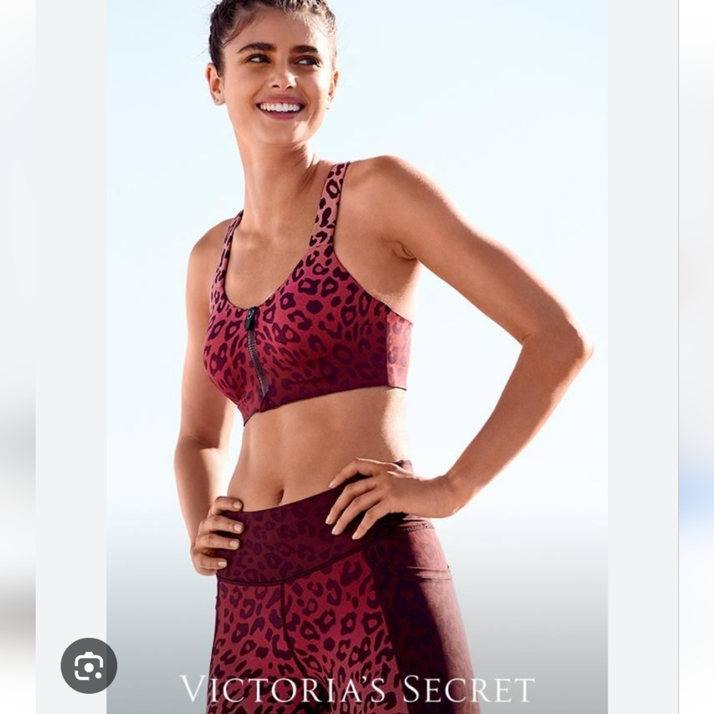 Victoria's Secret Red Leopard Set